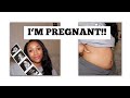 FINDING OUT I&#39;M PREGNANT + TELLING MY BOYFRIEND + FIRST TRIMESTER TIPS + PREGNANCY UPDATES| BABY #2!
