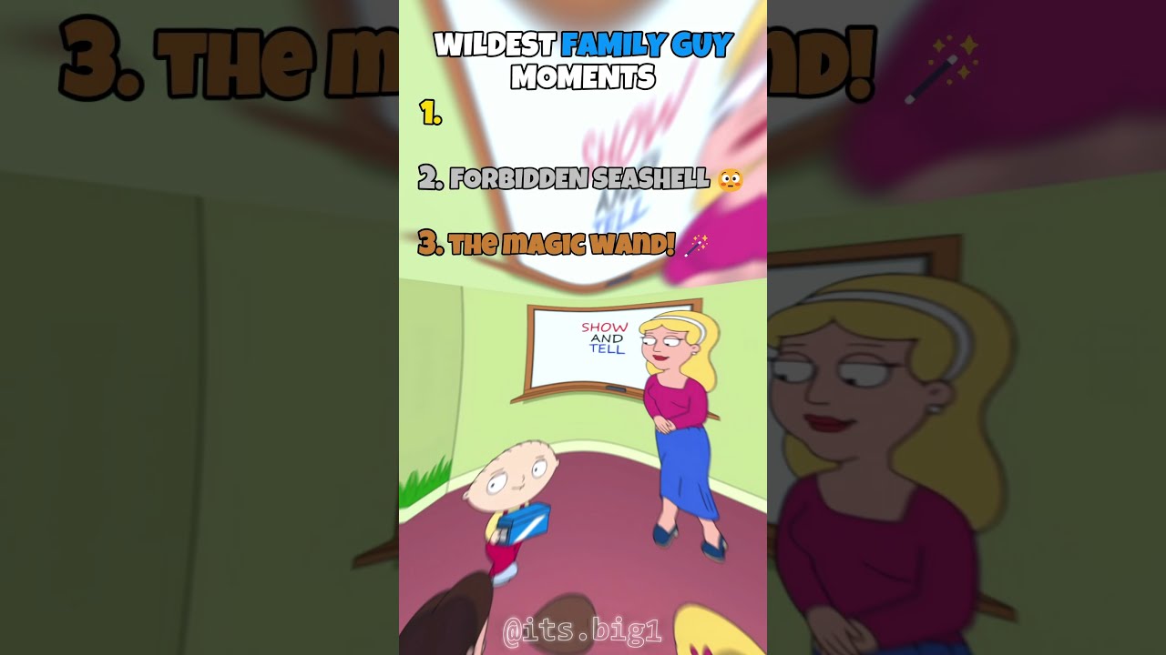 Ranking Top 3 Wildest Family Guy Moments Familyguy