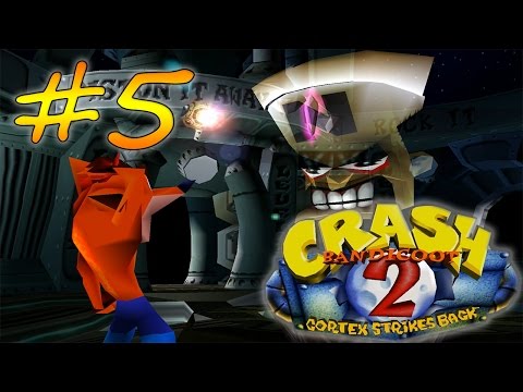 Видео: Прохождение Crash Bandicoot 2: Cortex Strikes Back (PS) #5 - Космическая станция, Битва с Кортексом