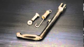 ドリーム CB250T 純正 サイドスタンドはこんな感じです。