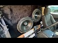 2 15 subwoofers tear up mustang crazy flex