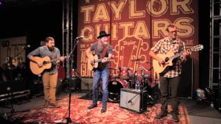 Patrick Simmons (Doobie Brothers) "Black Water" - NAMM 2013 with Taylor Guitars chords