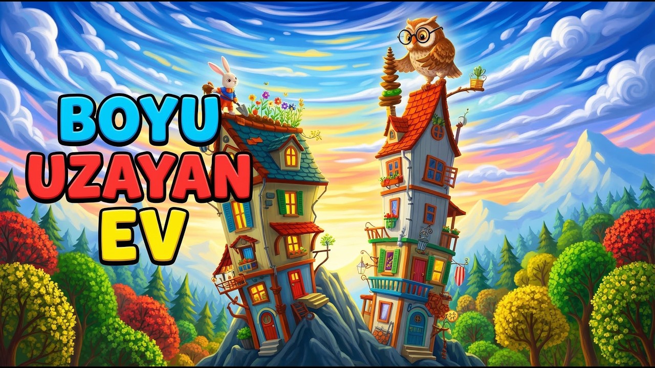 Boyu Uzayan Ev 🏠 | Çocuk Masalları | Uyku Masalları