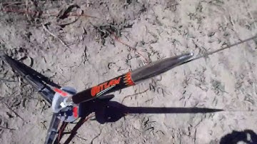 Estes Astron Outlaw Model Rocket Launch #2, Parachute Fail!