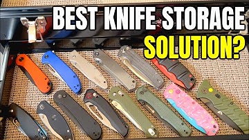 Where do you Store your Knives? - Knife Storage Solution Upgrade