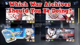 Which War Archives Should You Do? | Azur Lane