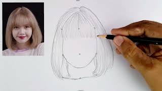 How to draw Blackpink Lisa Drawing // Blackpink Lisa