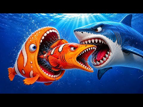 Fishdom 🐟 Monster Shark Extreme Attack 🔥 Fish Rescue from Monster Shark 🦈 Fishdom Ads Level 555