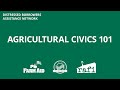 Agricultural Civics 101 (DBAN Gathering Training)