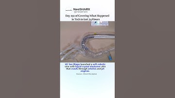 UC San Diego launched a soft robotic vine with liquid crystal elastomer skin that crawls throug