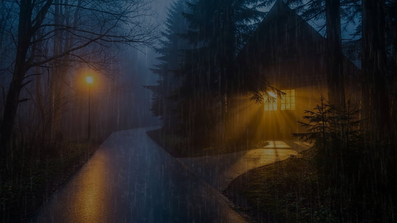 Best Heavy Rain Sounds for Sleeping | Powerful Rainfall Audio for All-Night Sleep