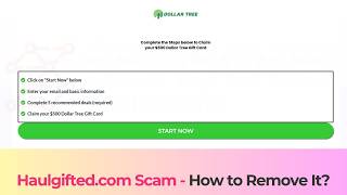 Haulgifted.com Scam – How to Remove It [Fix]