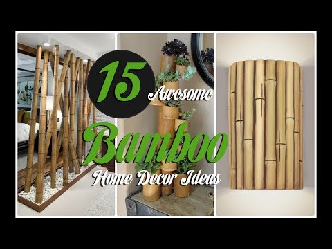 15 Awesome Bamboo Home Decor