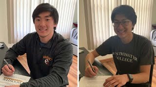 Cardinal Mooney twin standouts make college choices official