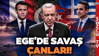 Türki̇yeyi̇ Hedef Aldilar Fransa Ve Yunanistandan Egede Gizli Plan Macrondan Hadsiz Çıkış