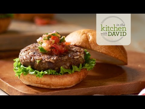 How to Make a Black Bean Burger with Fresh Salsa