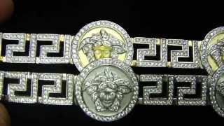 Mr Chris Da Jeweler Sterling Silver Custom Medusa Greek Style Bracelet 299.99