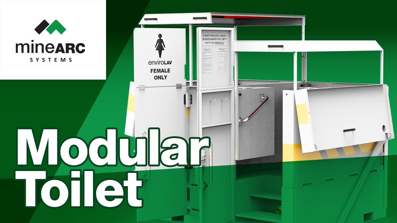 Modular, Portable Toilet for Waste Management Onsite Features