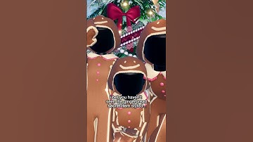 THIS NEW SECRET ITEM IN DRESS TO IMPRESS... GINGERBREAD SUIT #dti #dresstoimpress