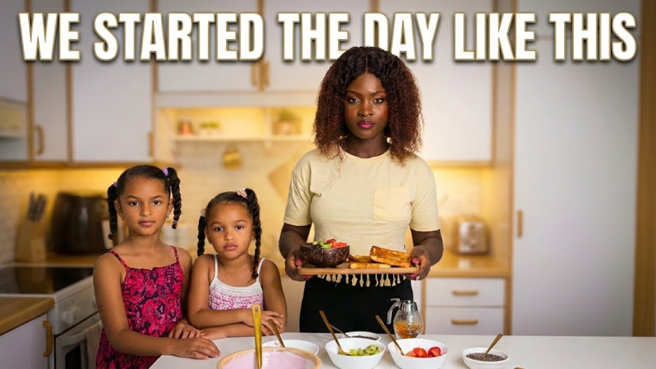 Мы начали день вот так… 🥞 Настоящая семейная утренняя рутина