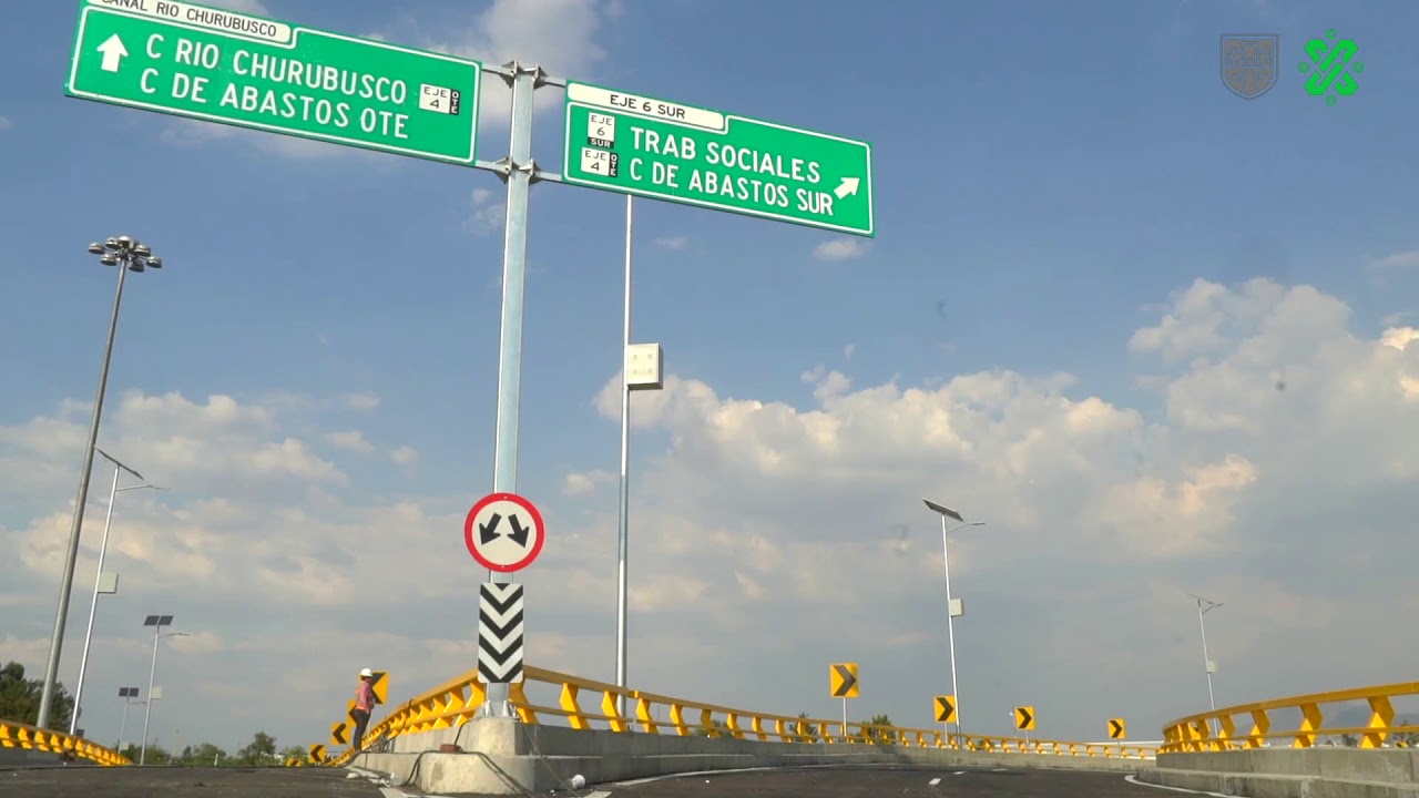 Inauguramos el puente de Circuito Interior hacia el Eje 6 Sur.