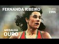 Fernanda ribeiro  medalha de ouro jogos olmpicos atlanta 1996