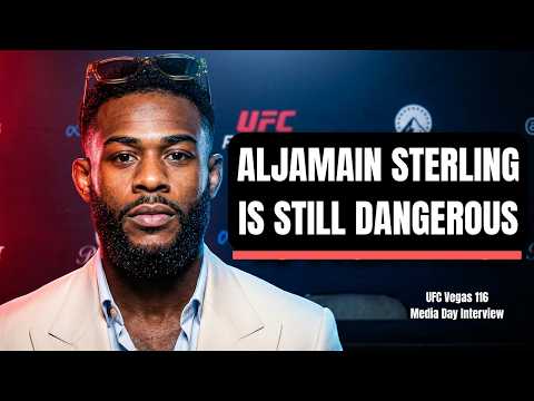 Aljamain Sterling Talks Youssef Zalal & Volk At UFC Vegas 116 Media Day 👊 #ufc