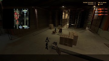 Counter-Strike: Source 15 VS 15 Bot Fight cs_dawes