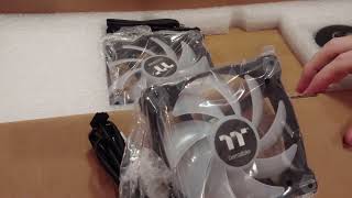 Unboxing Thermaltake CPU Water Cooler Set C240, Amazon. Pacific Ddc Res/Pump 5V screenshot 5