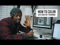 How to color- easy and fast technique in photoshop