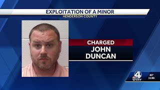 Henderson County man charged in child exploitation case, deputies say