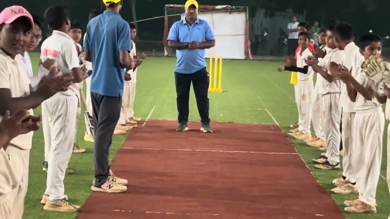 FIRST TURF CRICKET MATCH OF RISINNG STAR ACADEMY
