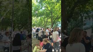 Počinju okupljanja u Novom Sadu uprkos vrućini #protesti #srbija #studenti #novisad