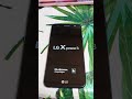 LG X power 3 起動画面　boot animation  LM-X510WM thumbnail