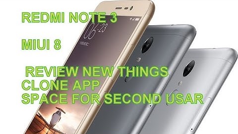 MIUI 8  6.6.12  REVIEW in Redmi note 3