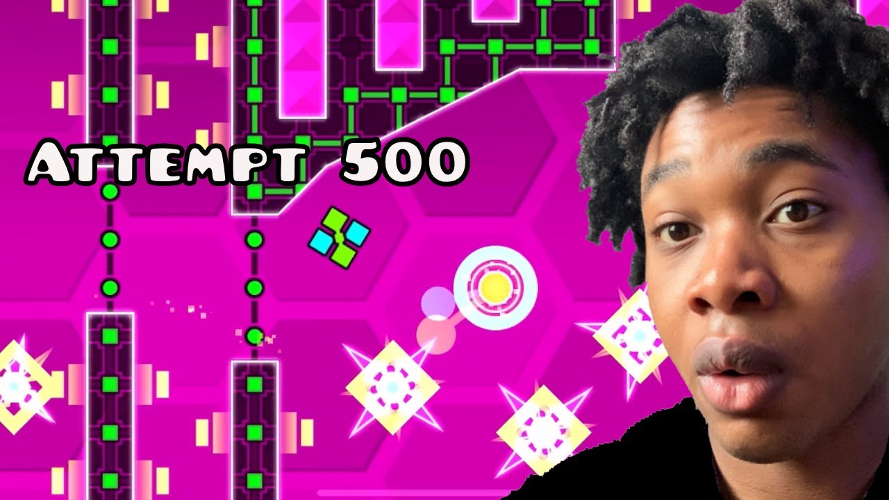 How Fast Can I Beat The Hardest Level In Geometry Dash? - YouTube