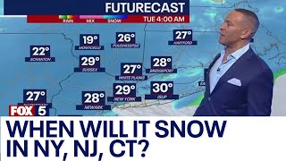 NYC weather: When will it snow in NY, NJ, CT?