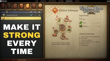 How to Make Strong Saviour Schnapps Every Time | Kingdom Come: Deliverance 2