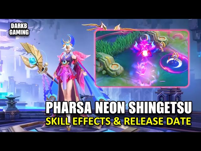 Nova Skin Shingetsu Neon da Pharsa Mobile Legends Bang Bang 