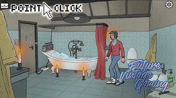 Last Christmas (Visionaire) Free Christmas Painted Art Point and Click Adventure Game Depression