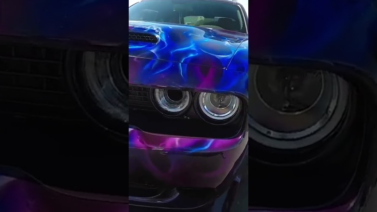 Dodge Challenger paint job