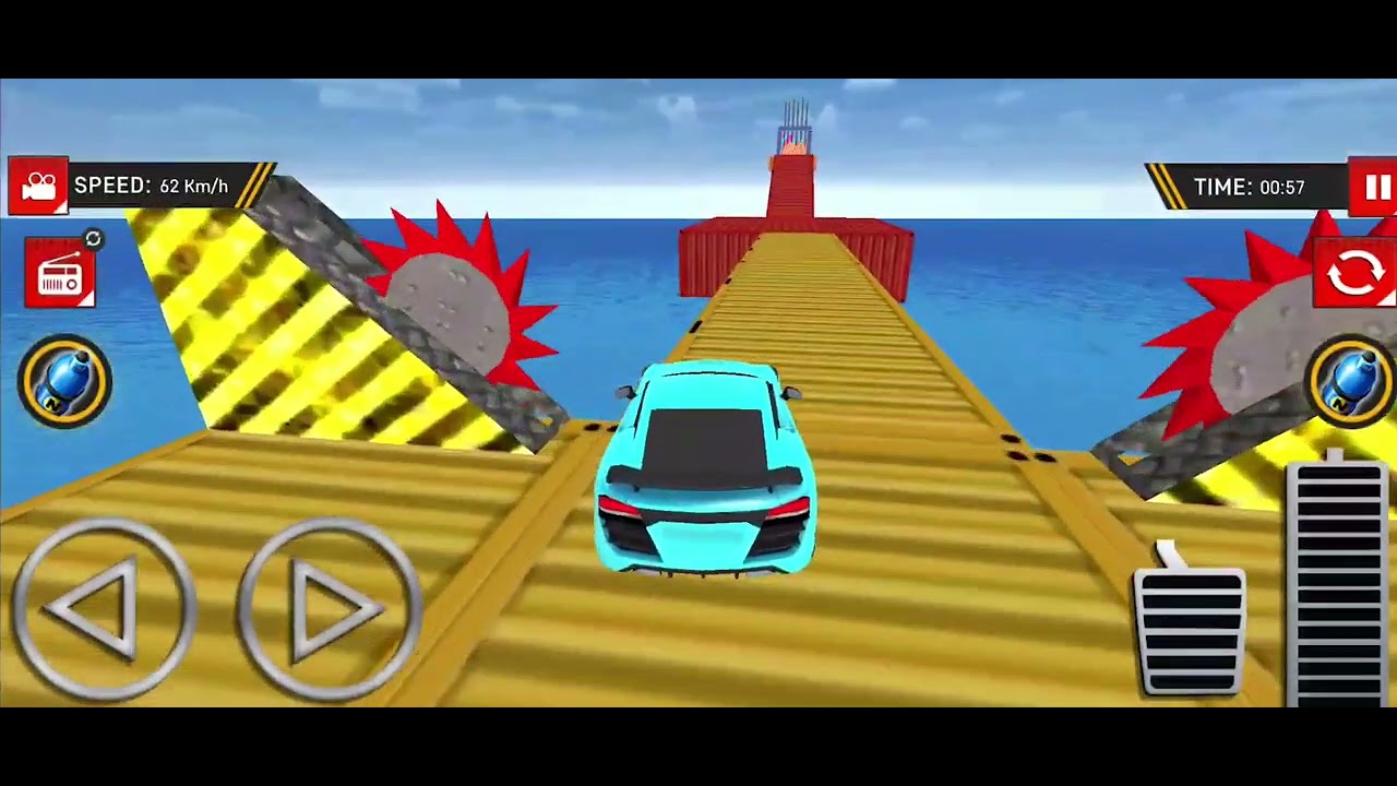 Mega Ramp Car Stunt Master Android Gameplay GT Car Racing YouTube
