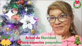 Tutorial Cómo hacer Arbol de navidad para espacios pequeños