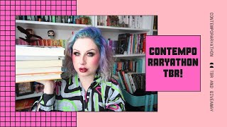 CONTEMPORARY-A-THON TBR!!