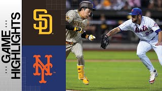 Padres vs. Mets Game Highlights (4\/11\/23) | MLB Highlights