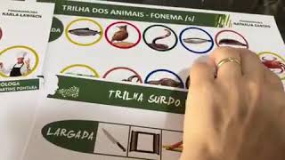 KIT 21 - 02 PRANCHAS JOGOS DE TRILHA /r/ E GRUPOS cc(r)v - Fonoloja  Comercio e Importação de Livros e Materiais Terapeuticos LTDA