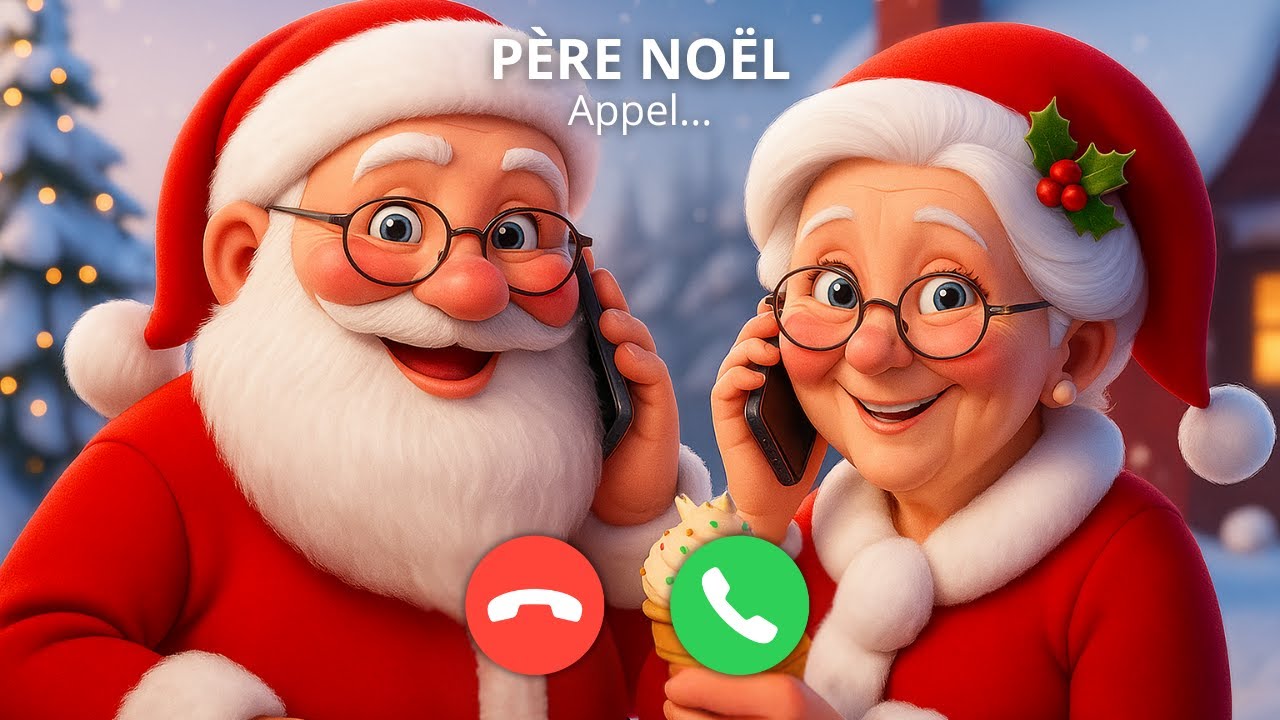 📞 APPEL DU PÈRE NOËL POUR FAIRE MANGER VOTRE ENFANT