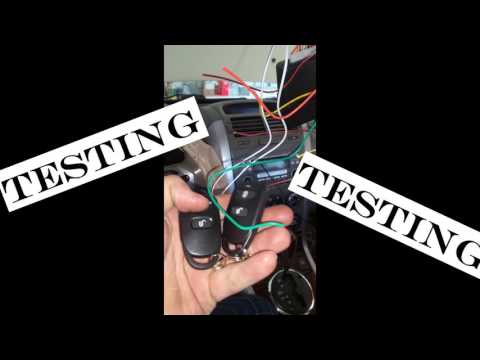 Fast & Simple Keyless Entry Tutorial (DIY) Suzuki Grand Vitara