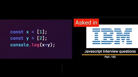 Javascript output based Interview question - Part 155 #shorts  #javascriptinterview #javascript
