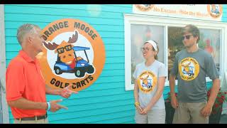 Orange Moose Golf Cart Features and Safety Tips